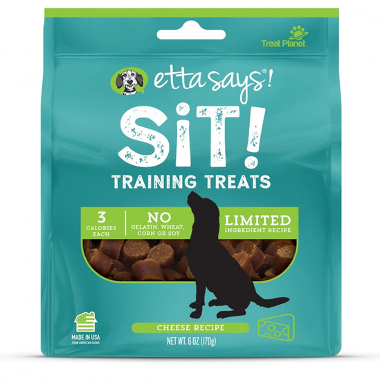 Etta Says Sit! Training Treats Cheese Recipe Dog Treats