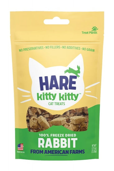 Kitty Kitty Hare 100% Freeze Dried Rabbit Treat