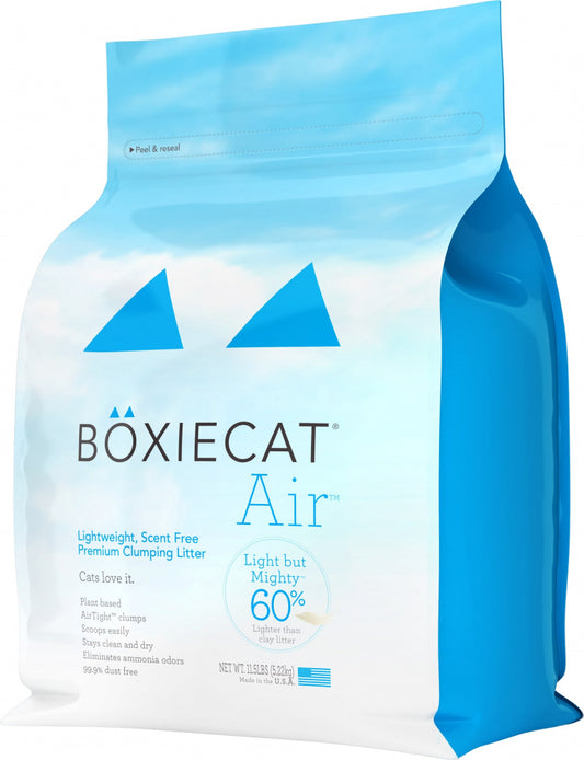 Boxiecat Air Lightweight Scent Free Premium Clumping Litter