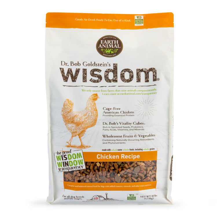 Earth Animal Wisdom Chicken Air-Dried Dog Food