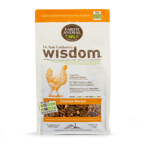 Earth Animal Wisdom Chicken Air-Dried Dog Food