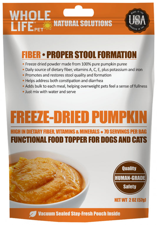 Whole Life Pet Nutritionals Freeze Dried Pumpkin Powder