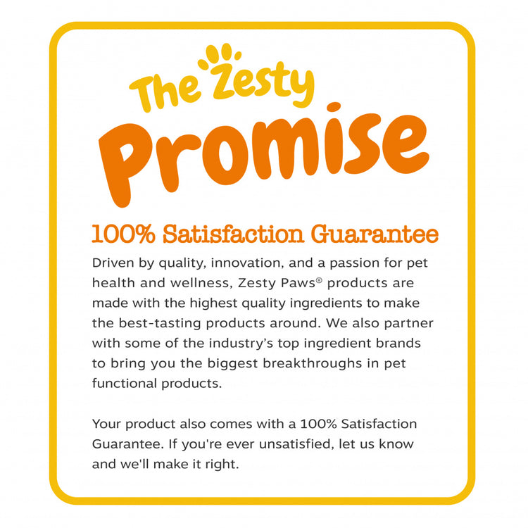 Zesty Paws 8-in-1 Multifunctional Vitamins Glucosamine Chondroitin & Probiotics Peanut Butter Flavor Soft Chews for Dogs